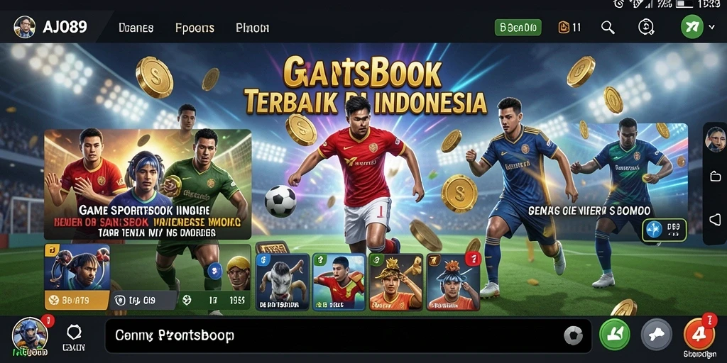 Screenshot AJO89 menampilkan pengalaman taruhan yang seru dengan berbagai pilihan olahraga.