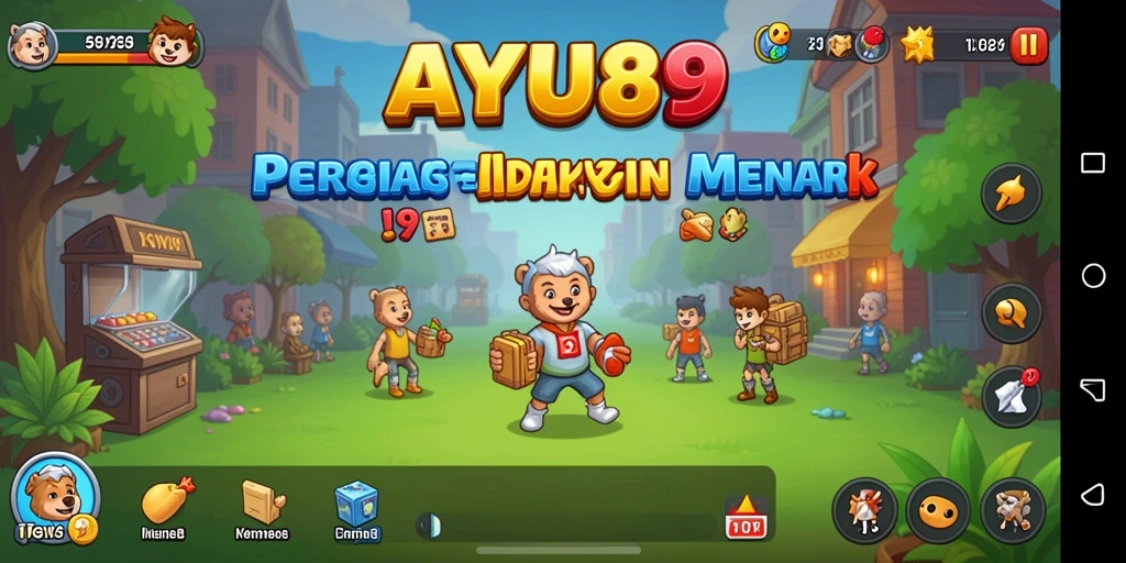 Tampilan screenshot AYU89 menampilkan gameplay santai dan menarik.