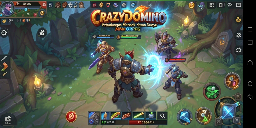 Screenshot gameplay menampilkan aksi seru dalam petualangan MMORPG.