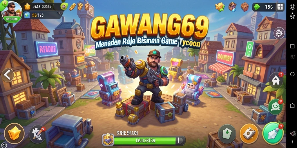 Tampilan gameplay GAWANG69 dengan elemen Tycoon yang mengasyikkan.