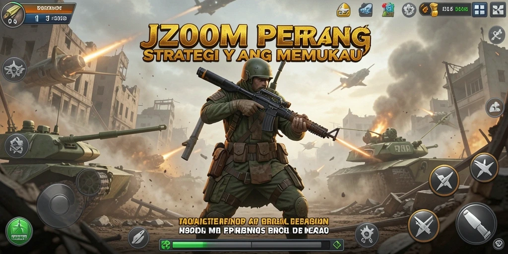Tampilan gameplay J200M dengan strategi yang mendebarkan dan grafis menawan.