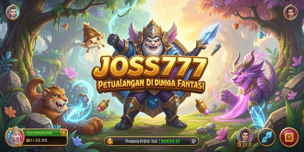 Tampilan gameplay <strong>JOSS777</strong> yang penuh aksi dan petualangan seru.
