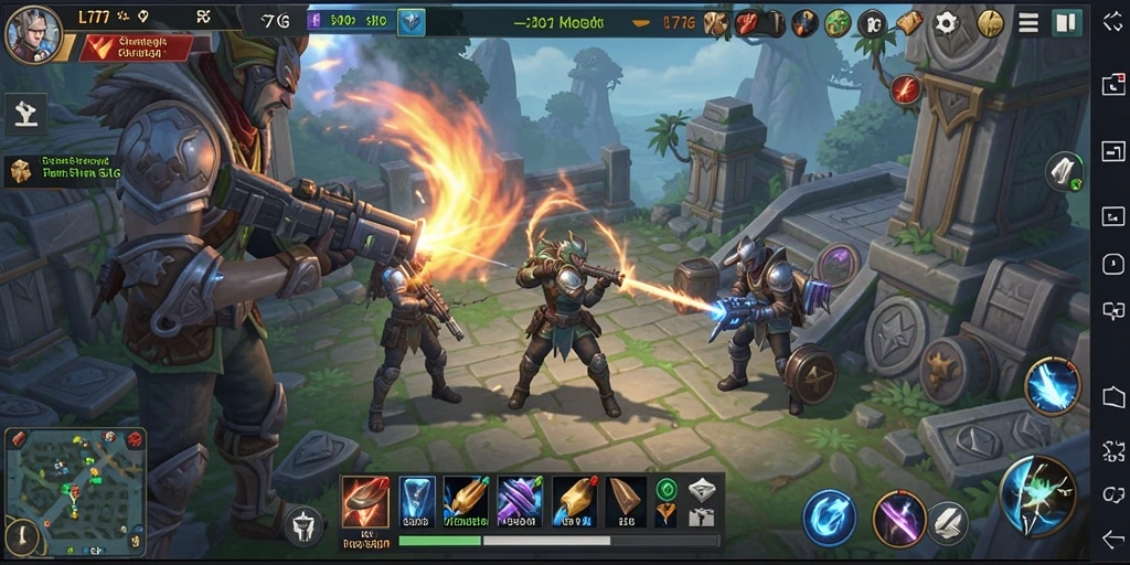 Tampilan gameplay L777 yang menarik dan penuh strategi.