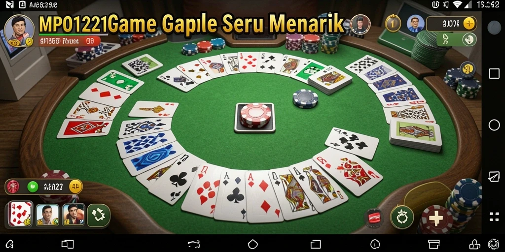 Screenshot gameplay seru game Gaple MPO1221.
