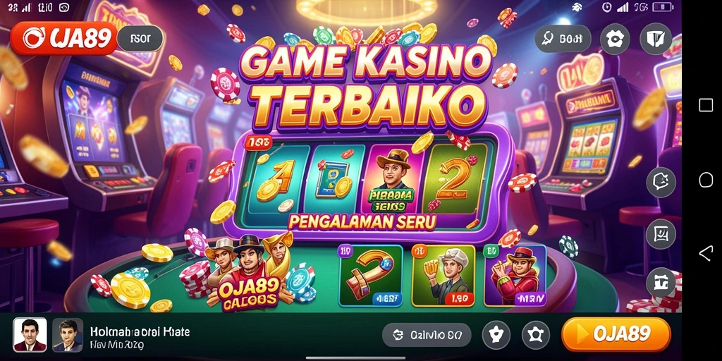 Screenshot OJA89 menunjukkan gameplay yang mendebarkan dan grafis yang memukau.