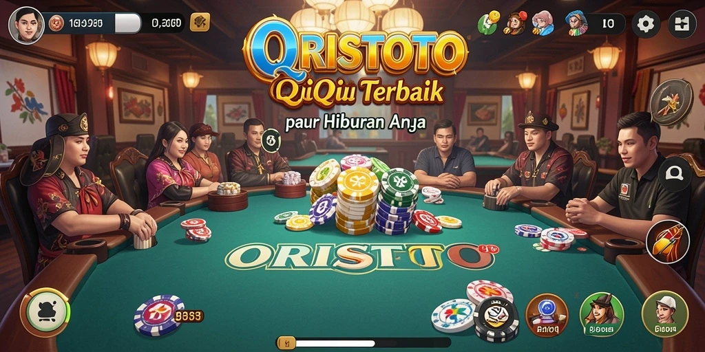 Tampilan gameplay QiuQiu yang seru dan kompetitif di ORISTOTO.