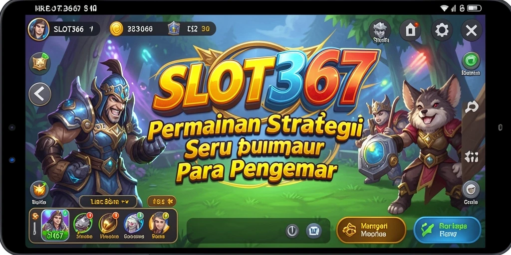 Tampilan gameplay <strong>SLOT367</strong> yang menarik dengan berbagai taktik strategi.