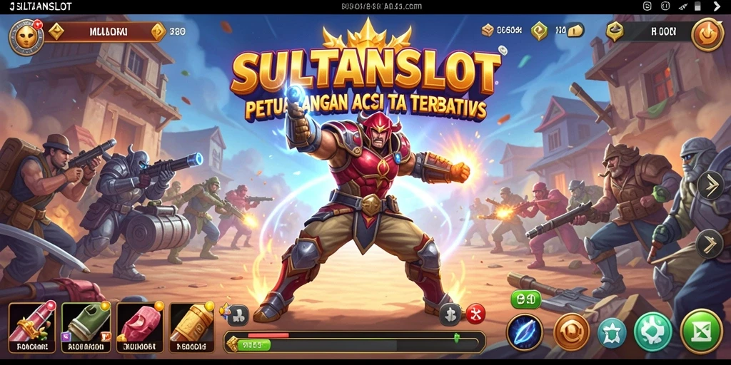 Gameplay SULTANSLOT yang menegangkan dan penuh aksi.