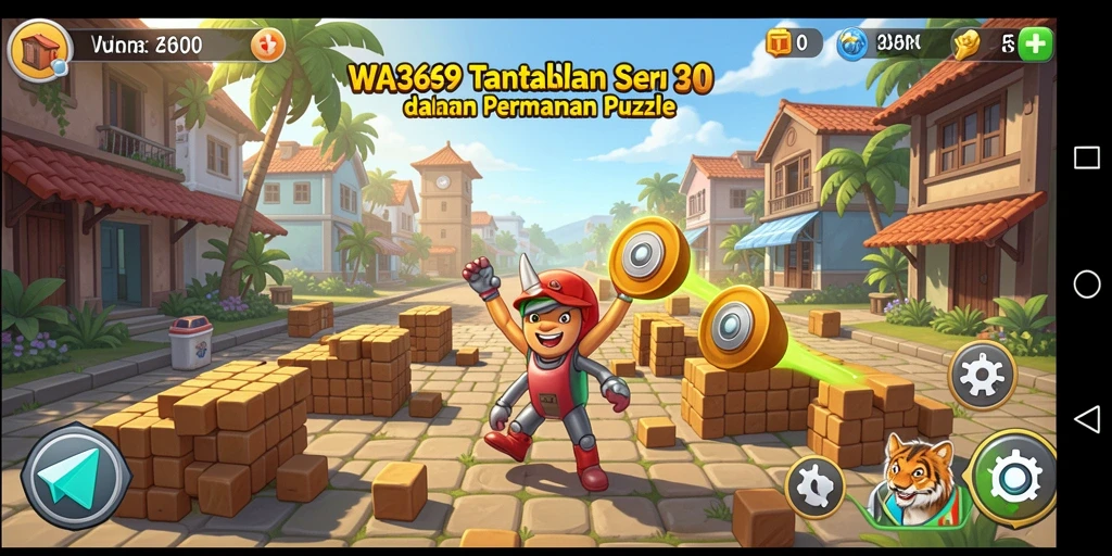 Tampilan gameplay WA369 yang seru dan menantang dalam genre Puzzle.